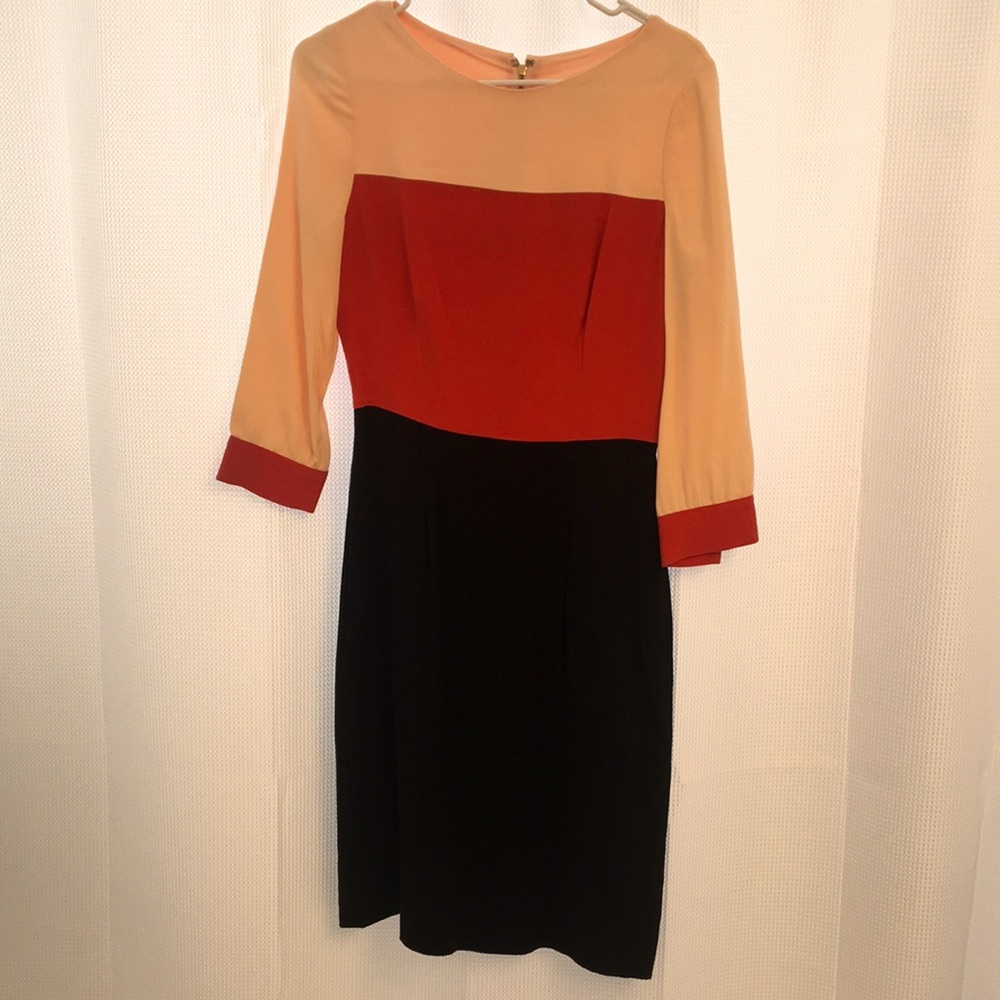 NWT Kate Spade color block dress size 4